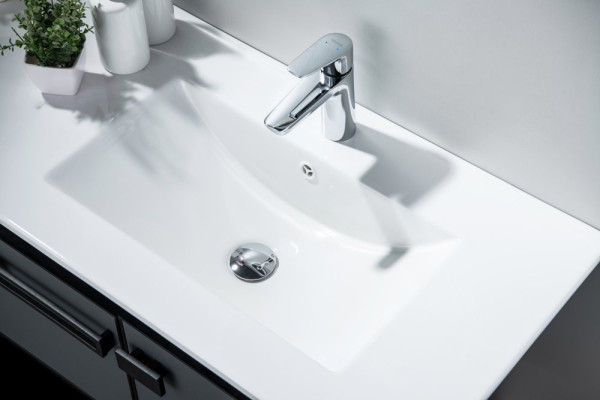 AQ6002CR сливной набор для раковины Push-open с переливом, крышка круглая. Фото 5