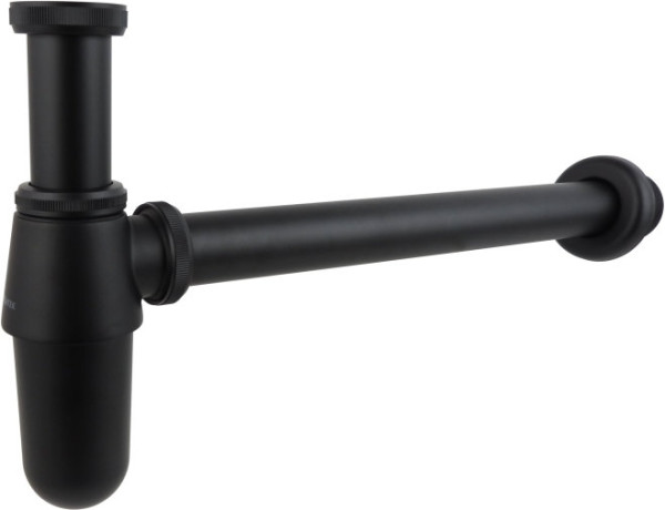 AQ6011MB сифон, матовый черный. Фото 1