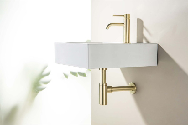 AQ6012BG сифон, шлиф. золото. Фото 2