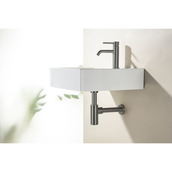 AQ6012BGM сифон, оружейная сталь (шлиф. черный хром). Фото 2