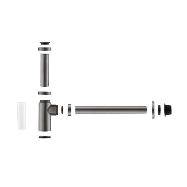 AQ6012BGM сифон, оружейная сталь (шлиф. черный хром). Фото 3