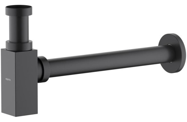 AQ6013MB сифон, матовый черный. Фото 1