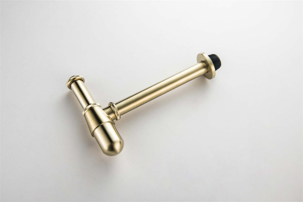 AQ6014BG сифон, шлиф. золото. Фото 4