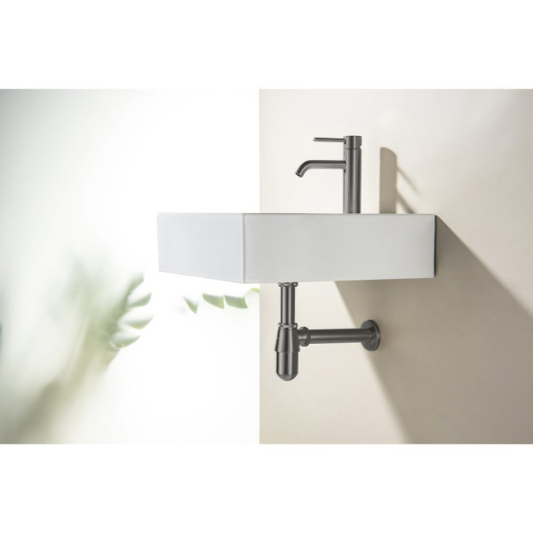 AQ6014BGM сифон, оружейная сталь (шлиф. черный хром). Фото 2