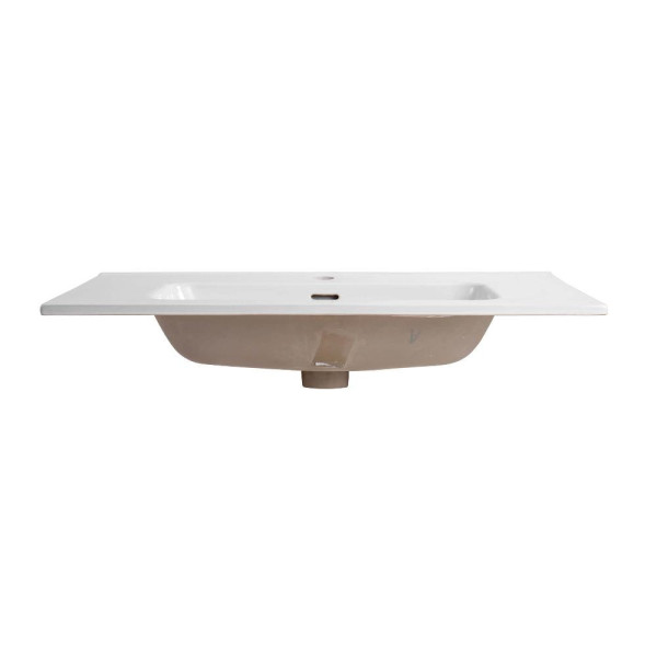 AQ77080-LC Комплект мебели:Тумба 80см ВЕГА с раковиной AQ0480-00, 2 ящика, цвет капучино светлый. Фото 5