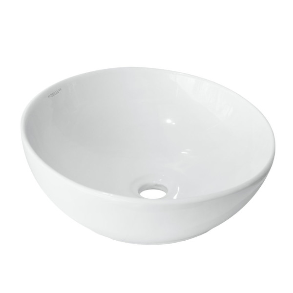 ART CUT Умывальник накладной 40 см Белый S1 (WB.CT/Art/40-N.Cut/WHT.G/S1). Фото 1