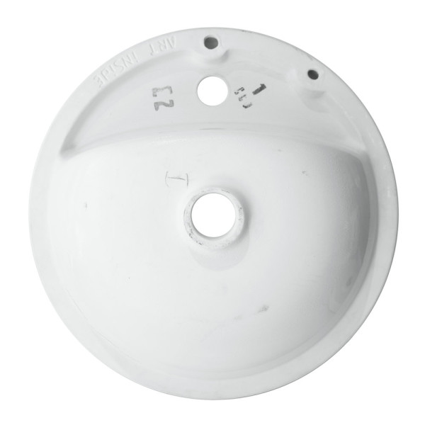 ART INSIDE Умывальник врезной 43 ВКС Белый S1 (WB.IN/Art/43-C/WHT.G/S1). Фото 4