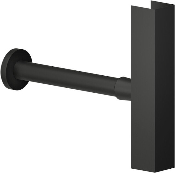 AV00102/3BM сифон, матовый черный. Фото 1