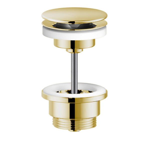 AV00110/11GDP сливное устройство (push-open), золото. Фото 1