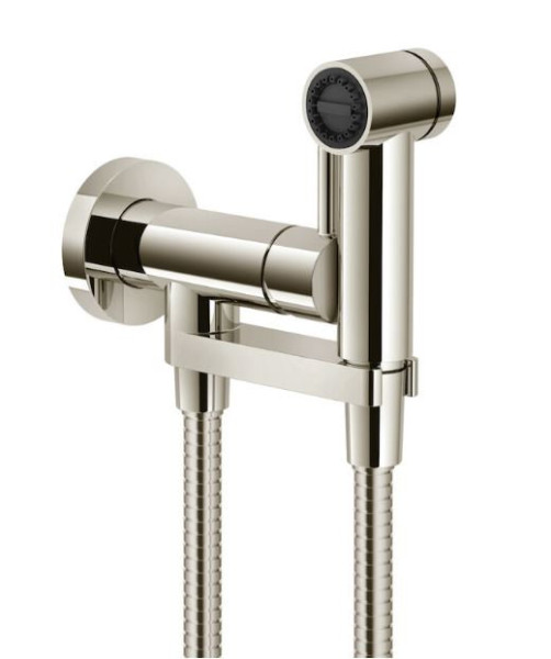 AV00600NLP Комплект для гигиенического душа встроенный (смеситель + гигиеническая лейка + шланг), никель. Фото 1