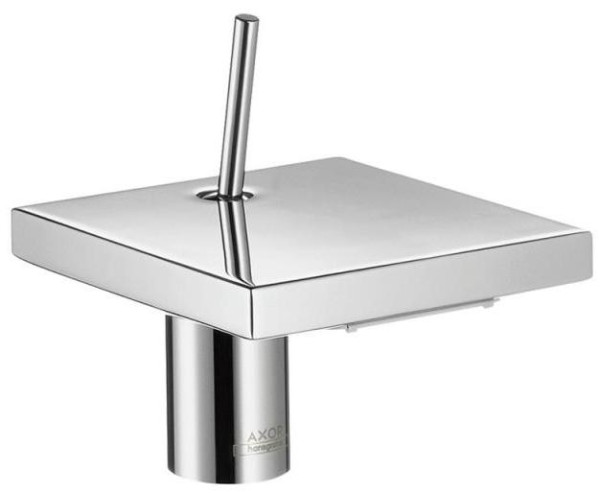 AX 10 077 000 Starck X Смеситель для раковины 77 мм, ливневая струя, без сливного гарнитура. Фото 1