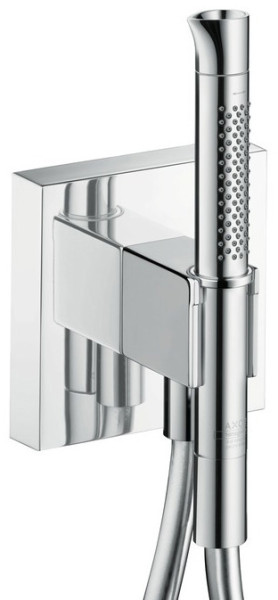 AX 12 232 000 Starck Organic Душевой набор, шланг 1250 мм + шланговое подключение. Фото 1