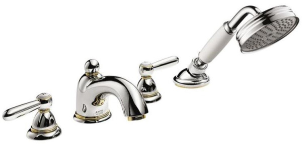 AX 17 455 090 Carlton Смеситель для ванны на 4 отв., монт. на плитку (вн. монт. часть). Фото 1