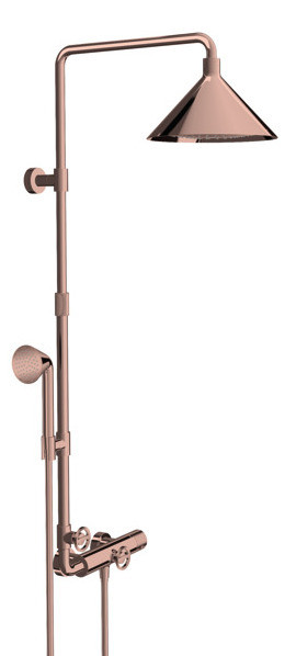 AX 26 020 300 Front Душевая система для душа, с термостатом, Ø279/85 мм, 2/1 режим. Фото 1