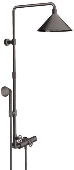 AX 26 020 340 Front Душевая система для душа, с термостатом, Ø279/85 мм, 2/1 режим. Фото 1