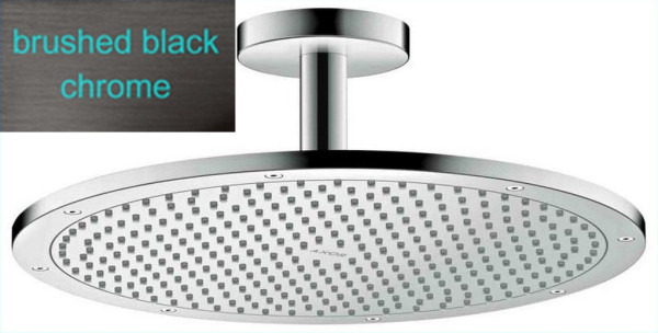 AX 26 035 340 ShowerSolutions Верхний душ Ø350 мм, потолочный кронштейн. Фото 1