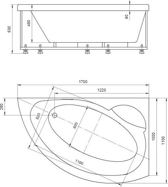 Аякс 2 прав. пустая с фр.экр.(вклеенный каркас) ПРОДАЕМ ИЗ НАЛИЧИЯ. Фото 3