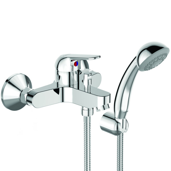 BA388AA VIDIMA FINE Настенный смеситель для ванны/душа, монтаж на стандартных эксцентриках. Фото 1