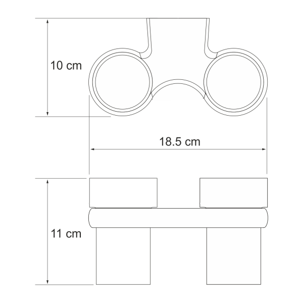 Berkel K-6828D Подстаканник двойной. Фото 2