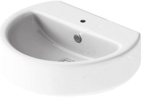 BEST 55 Умывальник пьедестальный ВКС Белый S1 (WB.PD/Best/55-C/WHT.G/S1). Фото 1