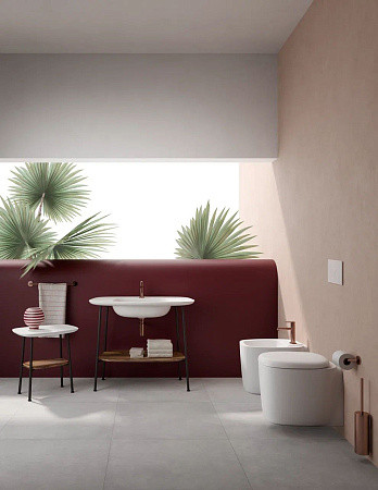 Биде VITRA Plural 7831B401-0288, подвесное, матовый Белый. Фото 2