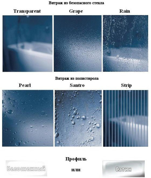BLRV2K-100 дверь для комбинации с дверью блестящий + стекло Транспарент. Фото 2