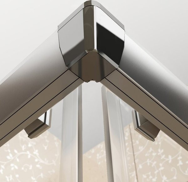 BLRV2K-110 дверь для комбинации с дверью блестящий + стекло Транспарент. Фото 3