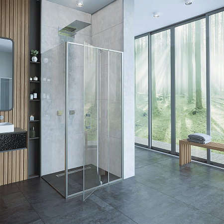 Боковая стенка Alex Baitler SG71C100 (1000*2000) прозрачное. Фото 2