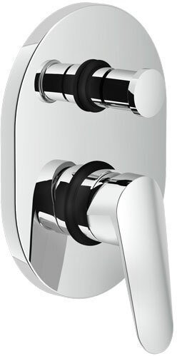 BS101100CR BLUES смеситель для ванны (внешняя и скрытая часть). Фото 1