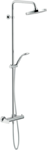 BS101130/30CR BLUES душевая система, верхний душ 20 см. Фото 1