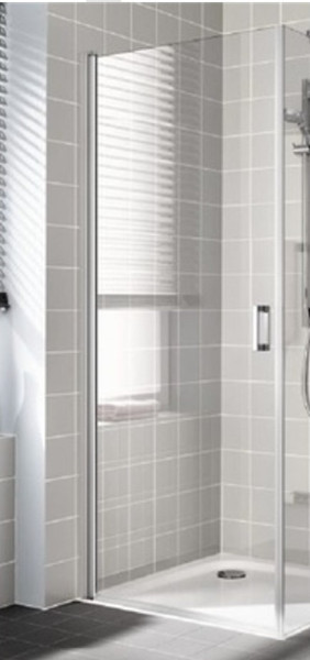 CADA XS CK 1KL 08020 VPK 1-створ. маятниковая дверь L=800, H=2000, крепление слева, стекло прозр. ESG CadaClean. NEW. Фото 1