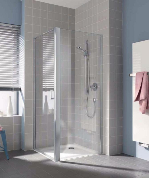 CADA XS CK 1KL 08020 VPK 1-створ. маятниковая дверь L=800, H=2000, крепление слева, стекло прозр. ESG CadaClean. NEW. Фото 3