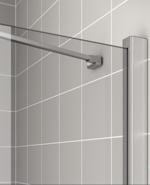 CADA XS CK 1KL 08020 VPK 1-створ. маятниковая дверь L=800, H=2000, крепление слева, стекло прозр. ESG CadaClean. NEW. Фото 4