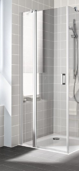 CADA XS CK 1NL 12020 VPK 1-створ. маятниковая дверь 1185-1210/2000 с фикс.панелью, крепление слева, стекло прозр. ESG CadaClean. Фото 3