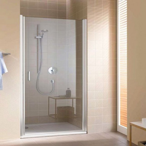 CADA XS CK 1WR 10020 VPK 1-створ. маятниковая дверь 960-1010/2000, крепление справа, стекло прозр. ESG Clean. Фото 1