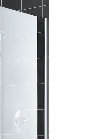 CADA XS CK E2L 12020 VPK 2-х ств.раздвиж. дверь для комбинации со второй дверью 1185-1210/2000, крепление слева, стекло прозр. ESG Clean. Фото 3