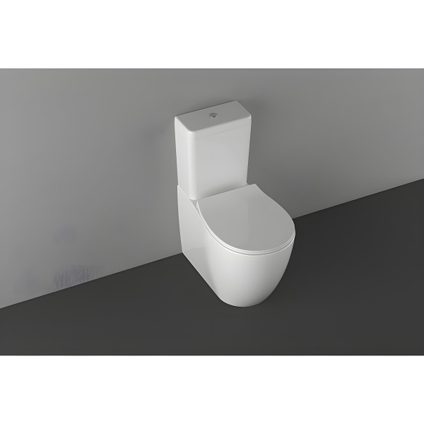 Чаша напольного унитаза Allen Brau Fantasy 4.11009.20 белый глянец. Фото 1