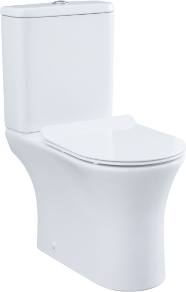 Чаша напольного унитаза Aquanet Rimless Roll 2-C CL-12289. Фото 1