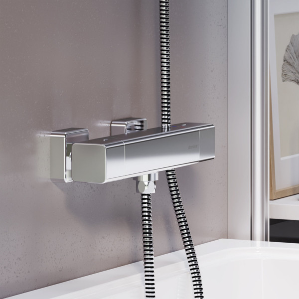 Cмеситель для душа c термостатом. Фото 2