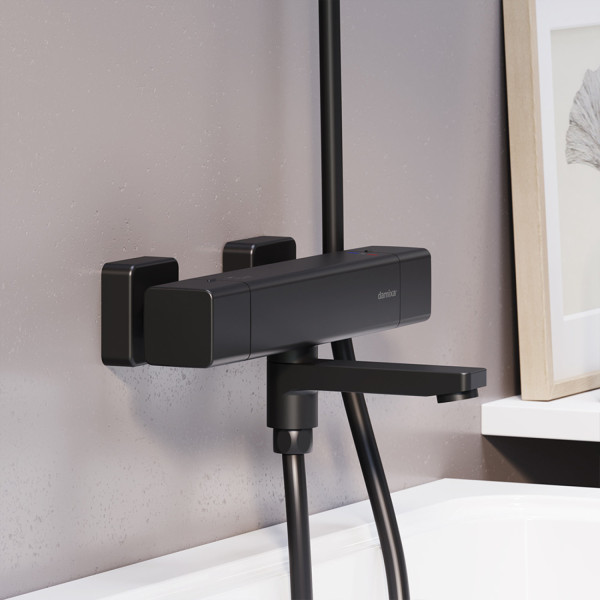 Cмеситель для ванны и душа c термостатом. Фото 2