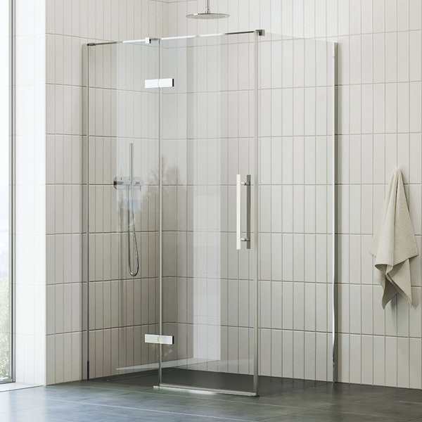 COPS-90 хром + Транспарент, душевая стенка. Фото 1