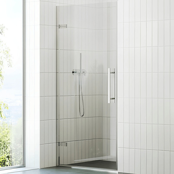 COSD1-90 хром + Транспарент, душевая дверь. Фото 1