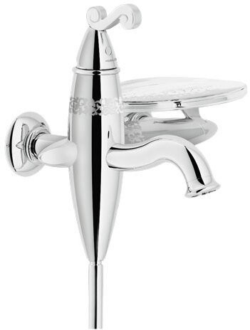 DB00110/1CR DUBAI смеситель для ванны. Фото 1