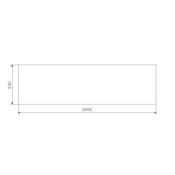 Декоративная фронтальная панель для ванны 180x70/180х80 см. Фото 4