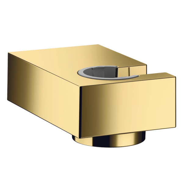 Держатель для ручного душа hansgrohe Porter E, полированное золото. Фото 1