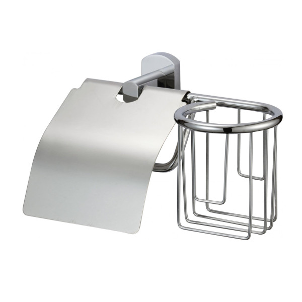 Держатель для туалетной бумаги и освежителя Savol S-L09951, хром. Фото 1
