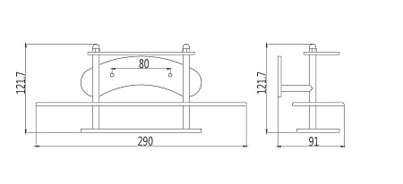 Держатель для зубных щеток Haiba HB102. Фото 2