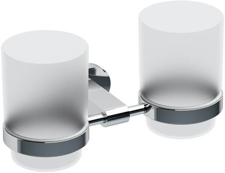 Держатель с двумя стаканами (стекло) CR 220.00. Фото 1