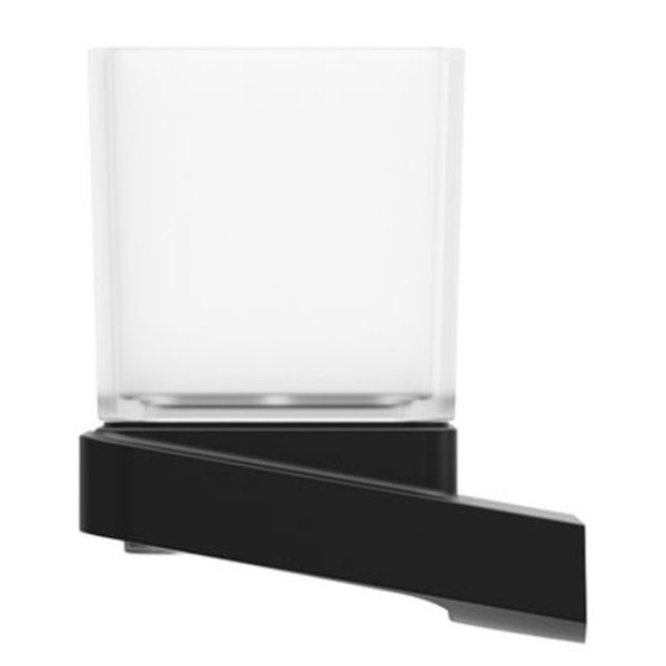 Держатель со стаканом (стекло) TD 210.20 черный. Фото 2