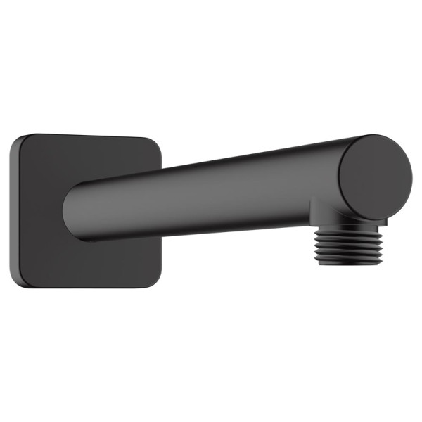 Держатель верхнего душа Hansgrohe Vernis Shape настенный, черный, 24 см (26405670). Фото 1